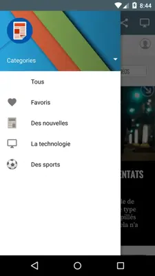 Les Journaux en Français android App screenshot 11